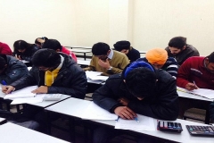 Students giving test at PCA