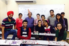 CA Final Law and Audit students with CA Jatin Bansal sir