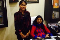 Rakhi Gupta with Niti Gupta Bansal Madam