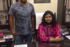 Abhinav Bajaj, CA CPT Achiever June 2016 with Niti Gupta Bansal Madam